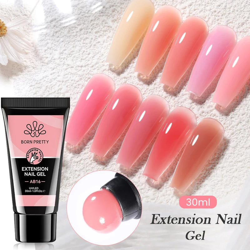 BORN PRETTY 30ml Quick Extension Nail Gel – Builder Gel for UV/LED)