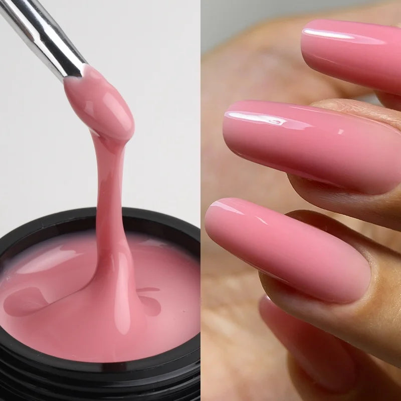 TPO-Free Self-Leveling Nail Extension Gel – UV/LED Builder Gel