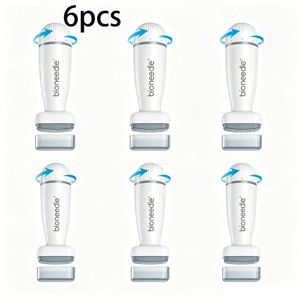 Bio Needle 120 Adjustable Microneedling Derma Stamp – Professional Hair Regrowth & Anti-Aging Skin Renewal System
