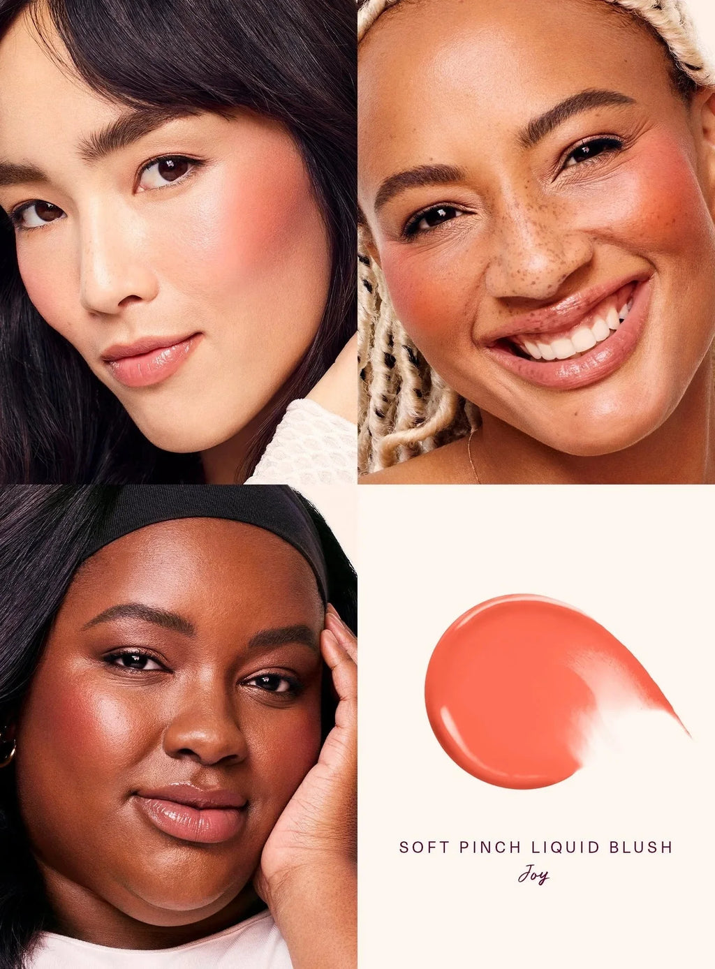 Rare Beauty Blush Collection – Soft Pinch Liquid, Luminous Powder & Stay Vulnerable Melting Cream Blush