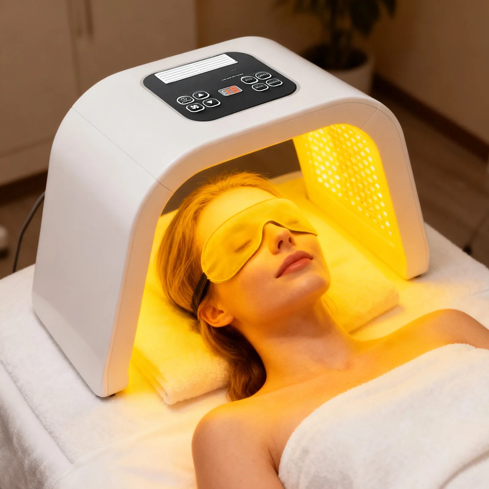 Professional 7-Color LED Phototherapy Facial Tunnel – 287 SMD LED Skin Rejuvenation & Anti-Aging Machine