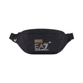 EA7 Emporio Armani Core Graphic Bum Bag – Sporty Crossbody Waist Pack & Fanny Pack in Black