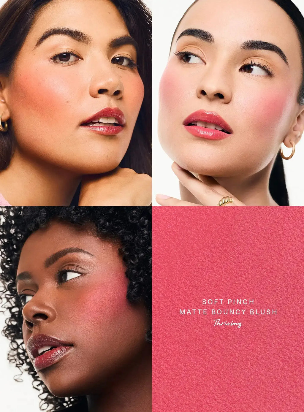 Rare Beauty Blush Collection – Soft Pinch Liquid, Luminous Powder & Stay Vulnerable Melting Cream Blush