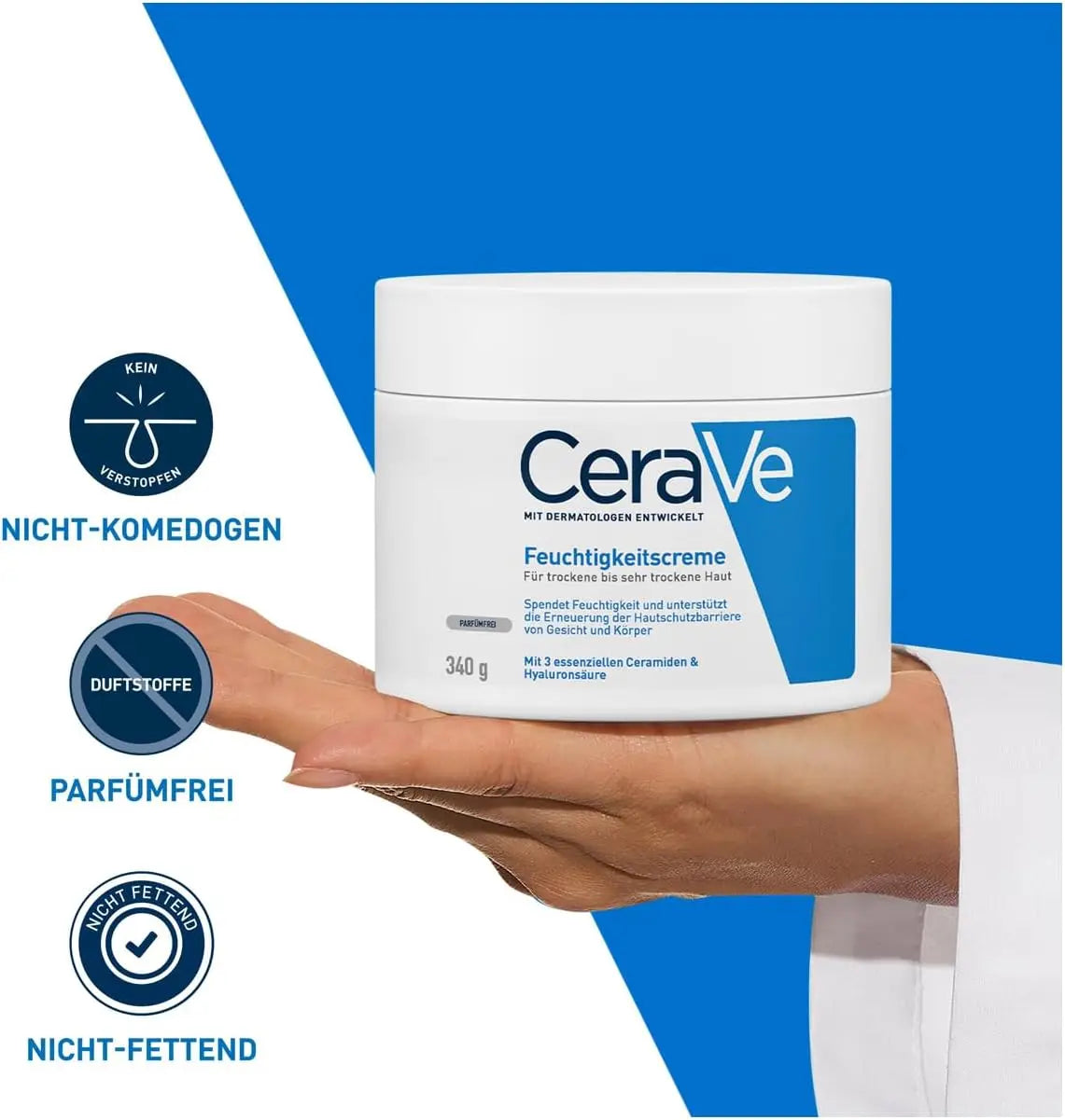Very Dry Skin – Face & Body Barrier Repair Cream (340g)