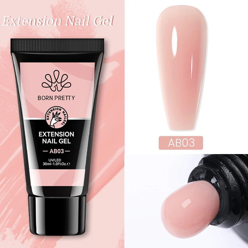 BORN PRETTY 30ml Quick Extension Nail Gel – Builder Gel for UV/LED)