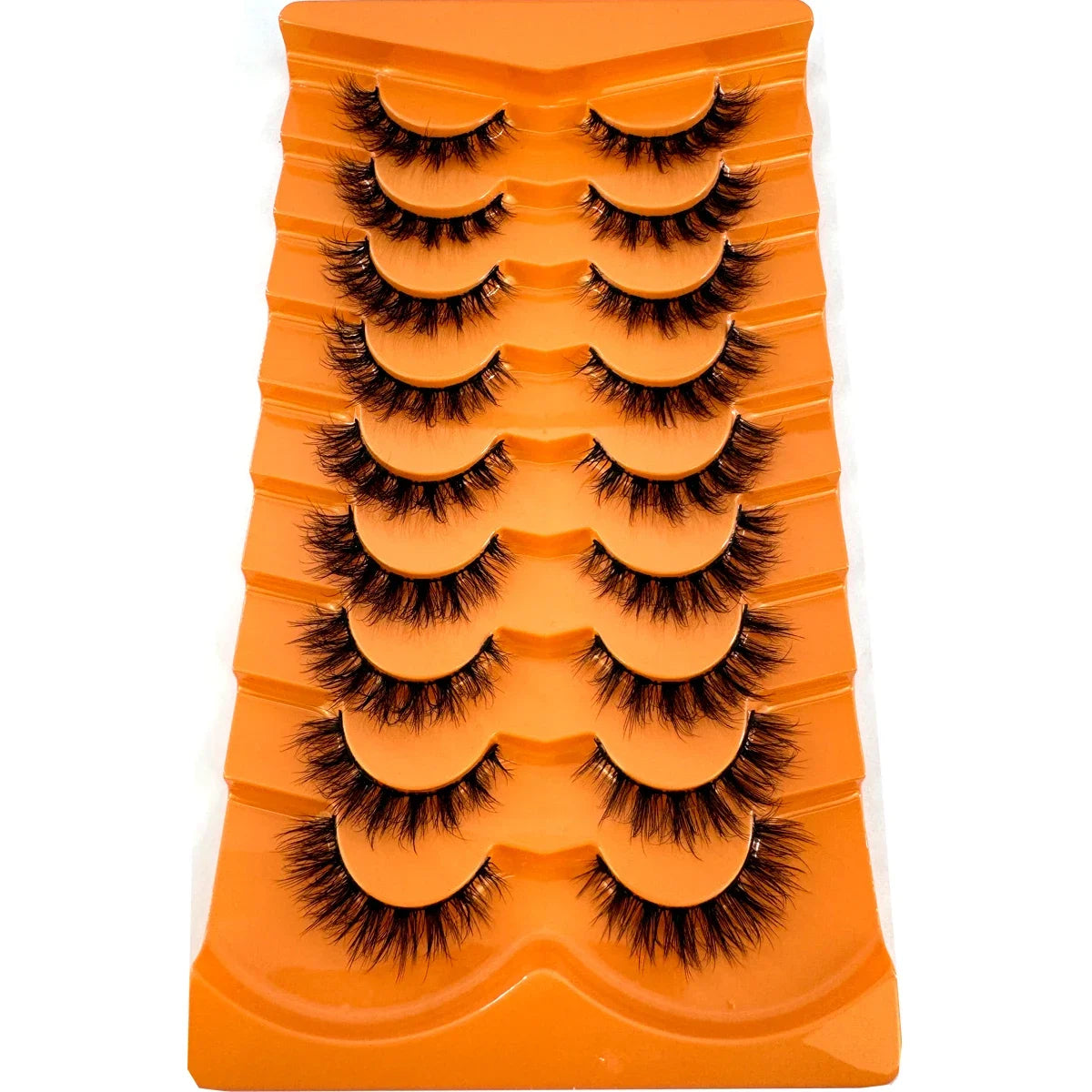 Premium 5D Mink Lashes - Wispy, Dramatic Volume Eyelashes (Bulk 10-Pair Pack)
