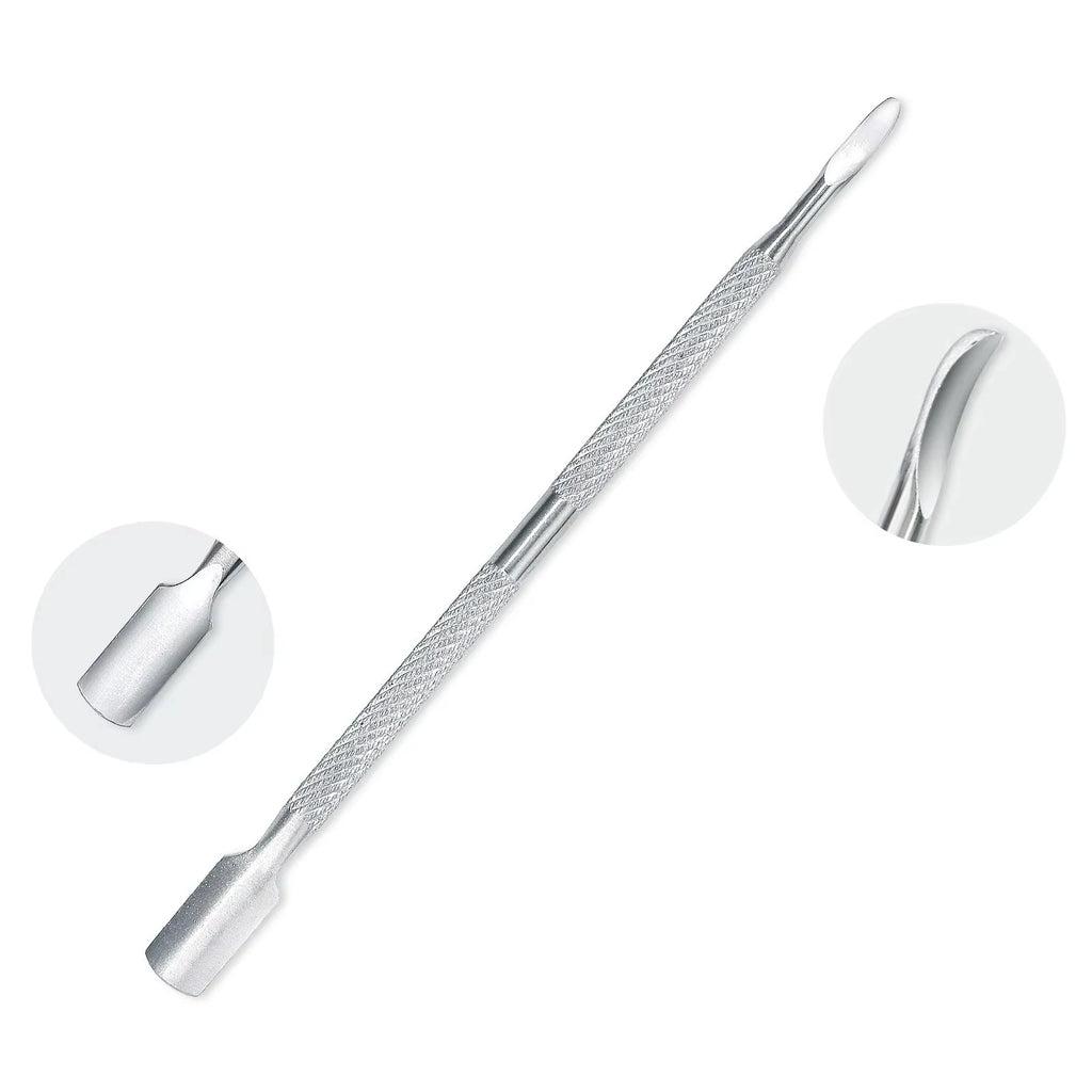 Professional Stainless Steel Cuticle Nipper & Pusher Set