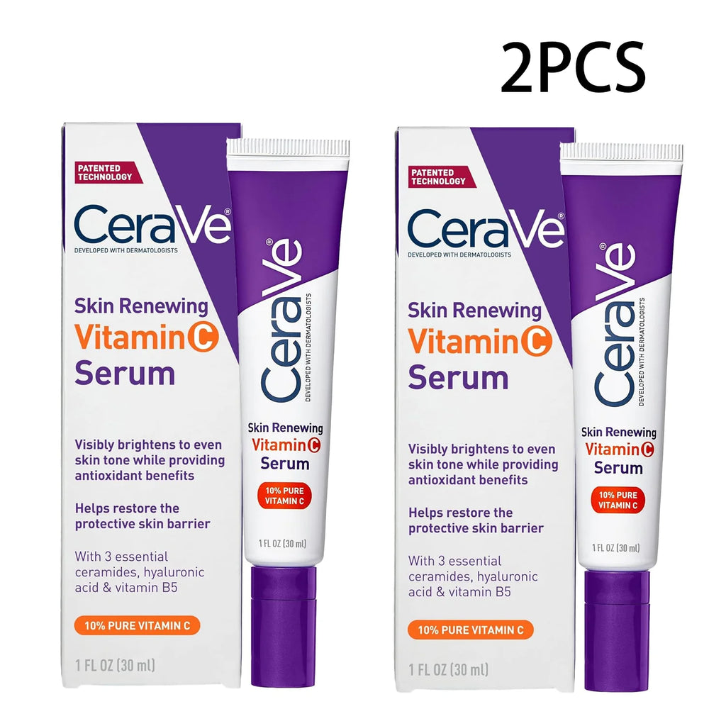 CeraVe Skin Renewing Vitamin C Serum - 10% Pure Vitamin C (1 FL OZ / 30 ml)