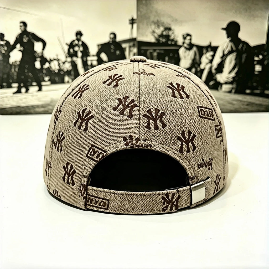 Urban Graffiti NY Baseball Cap – 3D Gold Embroidered Streetwear Dad Hat
