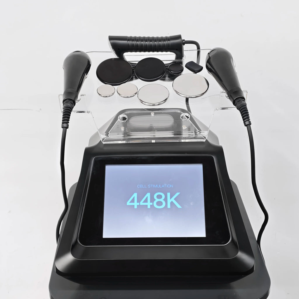 Professional 448KHz Portable CET RET RF System with BIO Fascial Knife - Multi-Language