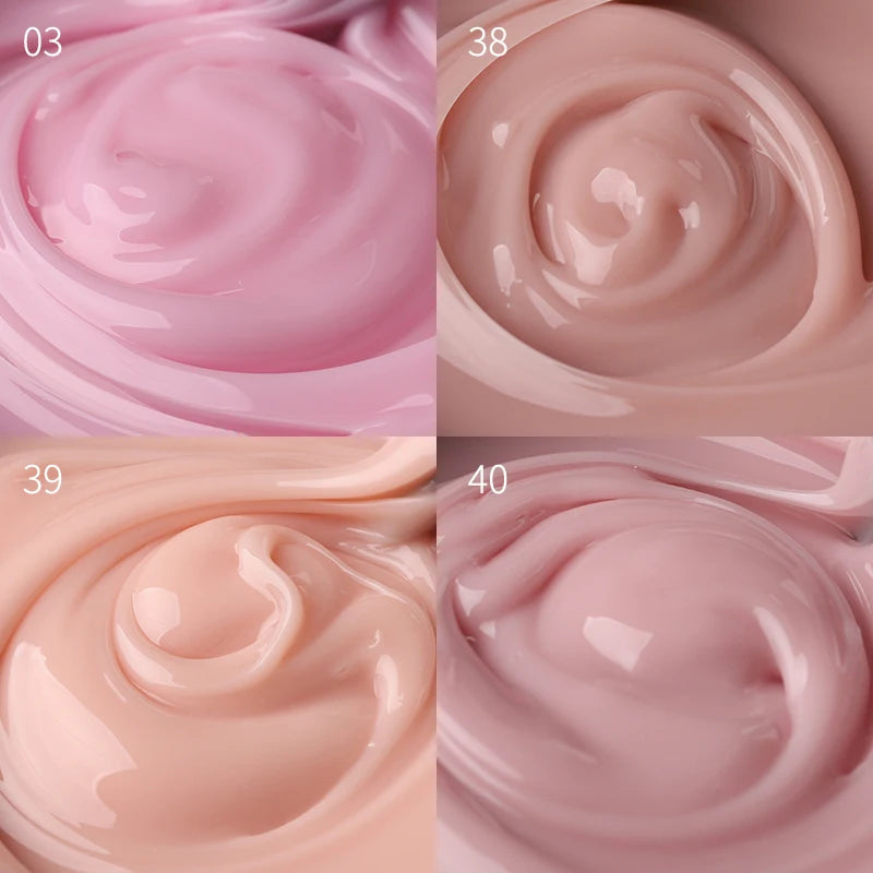 TPO-Free Self-Leveling Nail Extension Gel – UV/LED Builder Gel