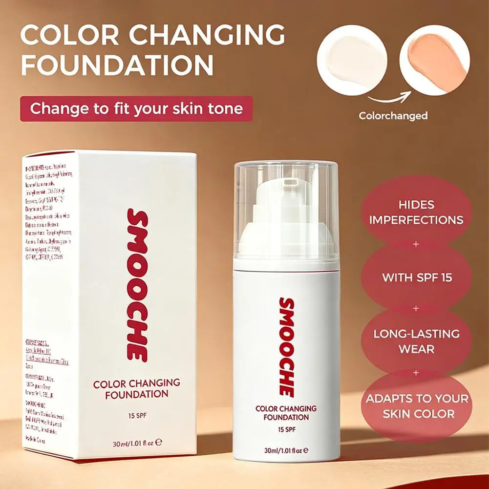 SMOOCHE Color Changing Foundation SPF 15 (30ml / 1.01 fl oz)