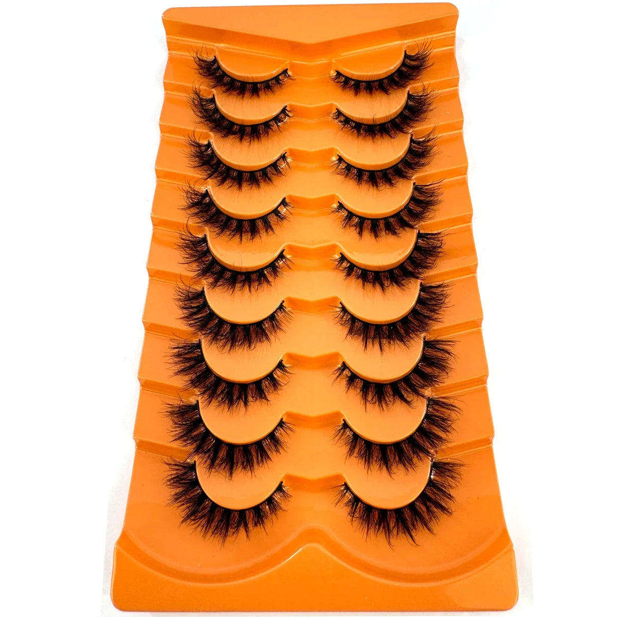 Premium 5D Mink Lashes - Wispy, Dramatic Volume Eyelashes (Bulk 10-Pair Pack)