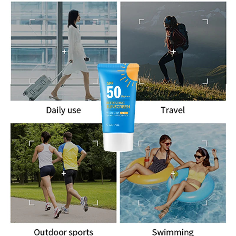 LAIKOU Refreshing Sunscreen SPF 50 PA+++ (50g)