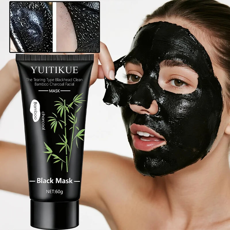 YUITIKUE Bamboo Charcoal Blackhead Peel-Off Face Mask (60g)