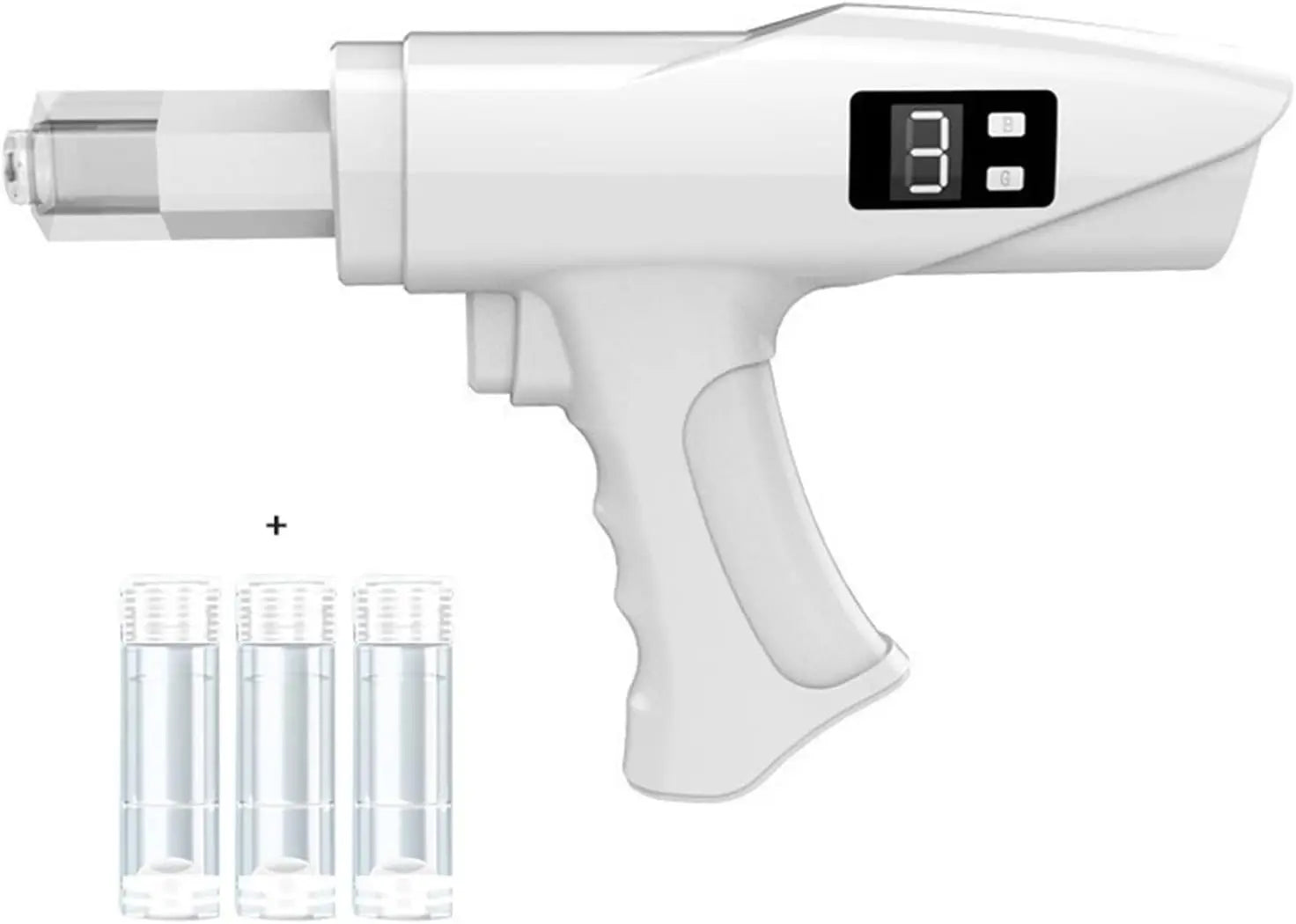 Professional Handheld Hydro-Mesotherapy Injection Gun – Nano-Microcrystal Skin Rejuvenation & Anti-Aging Device