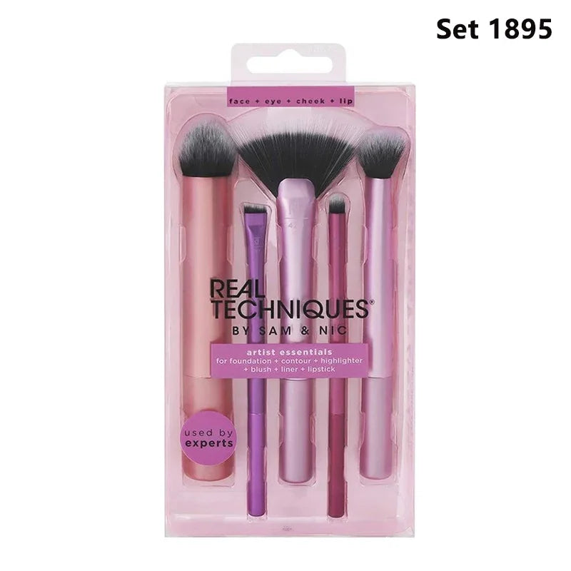 Real Techniques Professional Makeup Brush Sets & Individual Cosmetic Tools