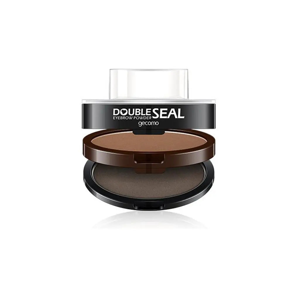 GECOMO Dual-Colour Eyebrow Stamp Kit with 3 Brow Shapes