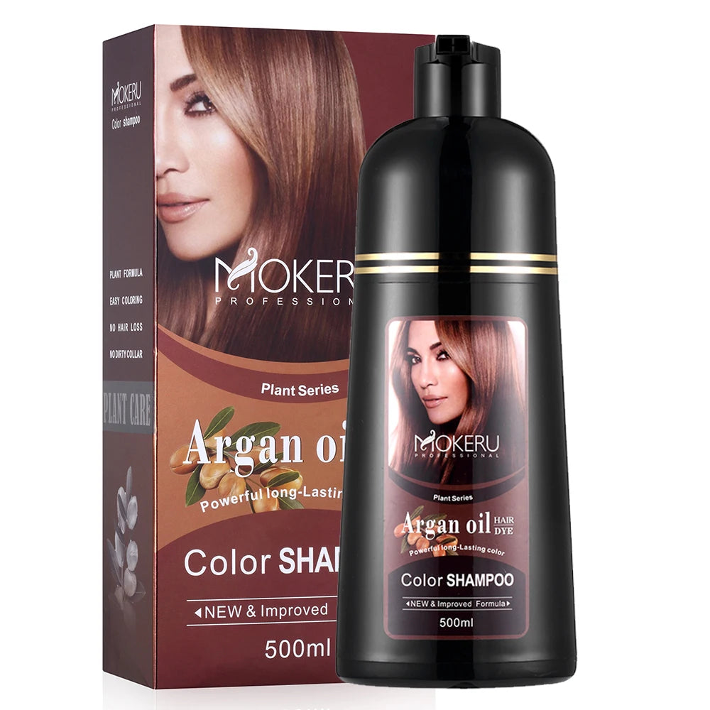 Mokeru Professional Argan Oil Color Shampoo – Instant & Nourishing 500ml