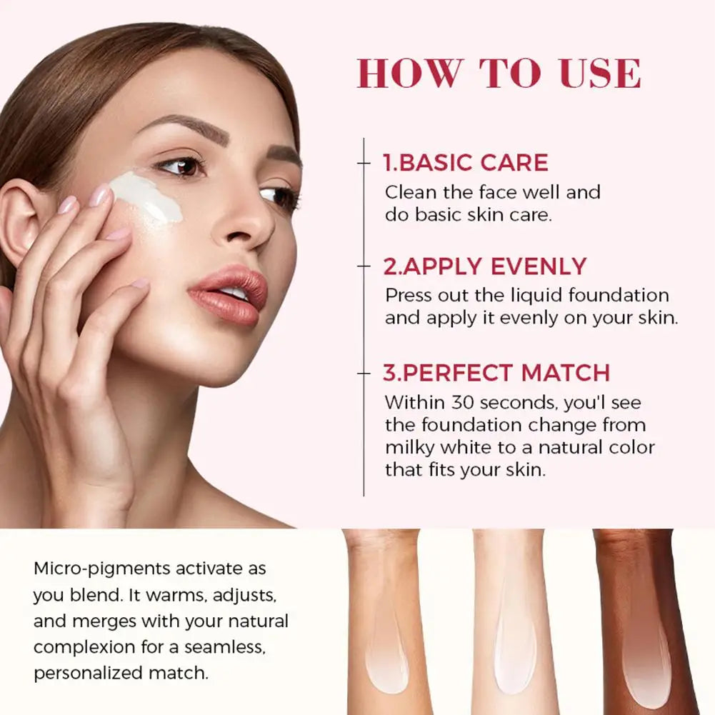 SMOOCHE Color Changing Foundation SPF 15 (30ml / 1.01 fl oz)