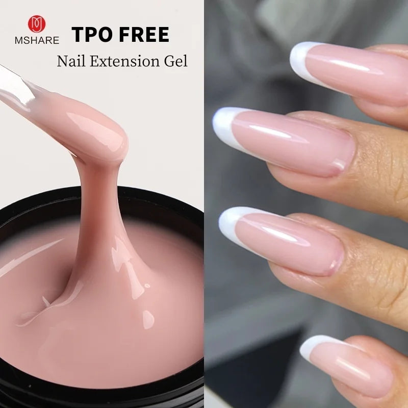 TPO-Free Self-Leveling Nail Extension Gel – UV/LED Builder Gel