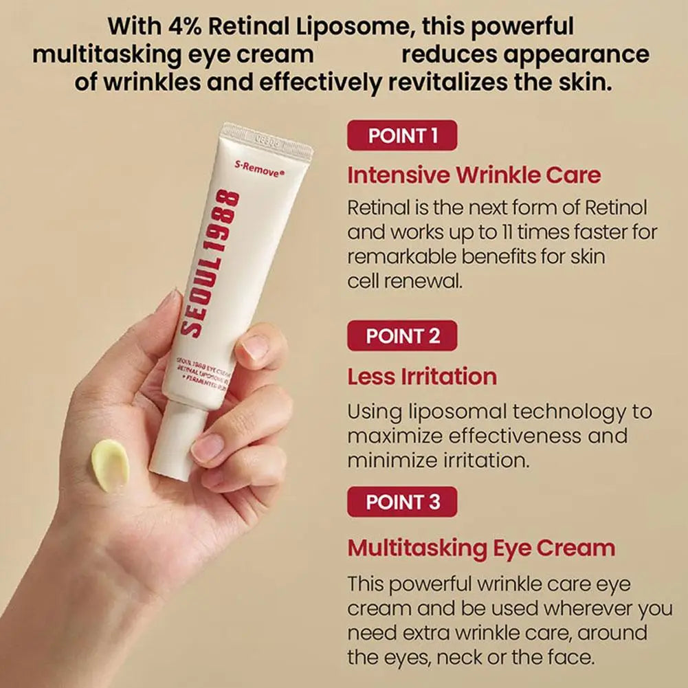 SEOUL 1988 Retinal Liposome 4% + Fermented Bean Eye Cream