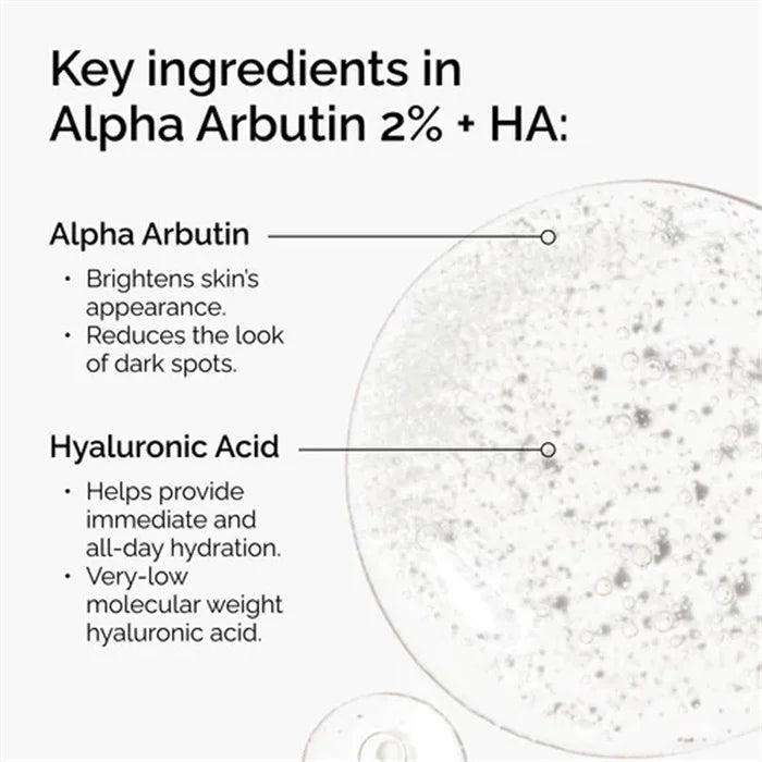 The Ordinary Alpha Arbutin 2% + HA Serum 30 ml
