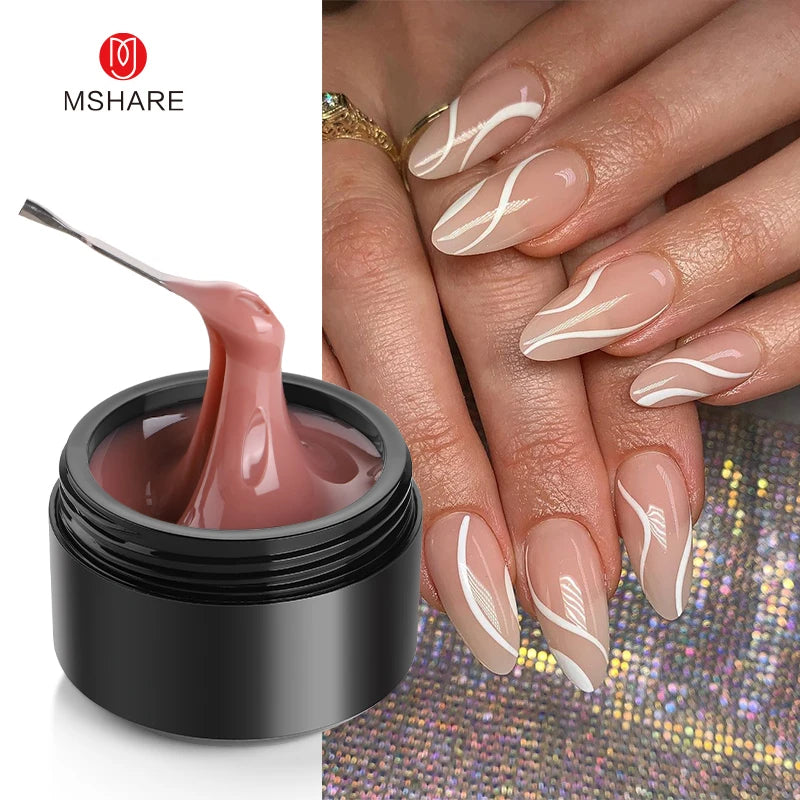TPO-Free Self-Leveling Nail Extension Gel – UV/LED Builder Gel