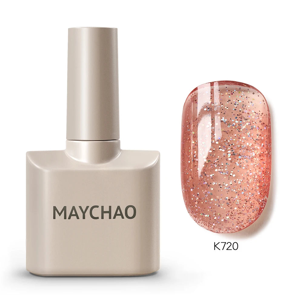 Premium Deep Cherry Red Gel Nail Polish - Long-Lasting & High-Gloss Finish