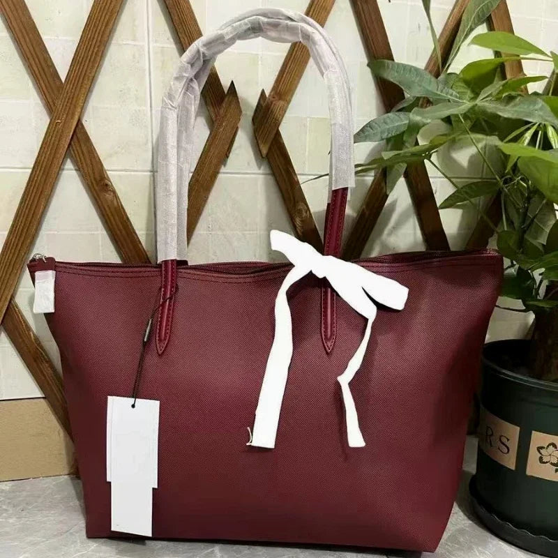 Standard Minimalist Zipper Tote Bag in Various Colors