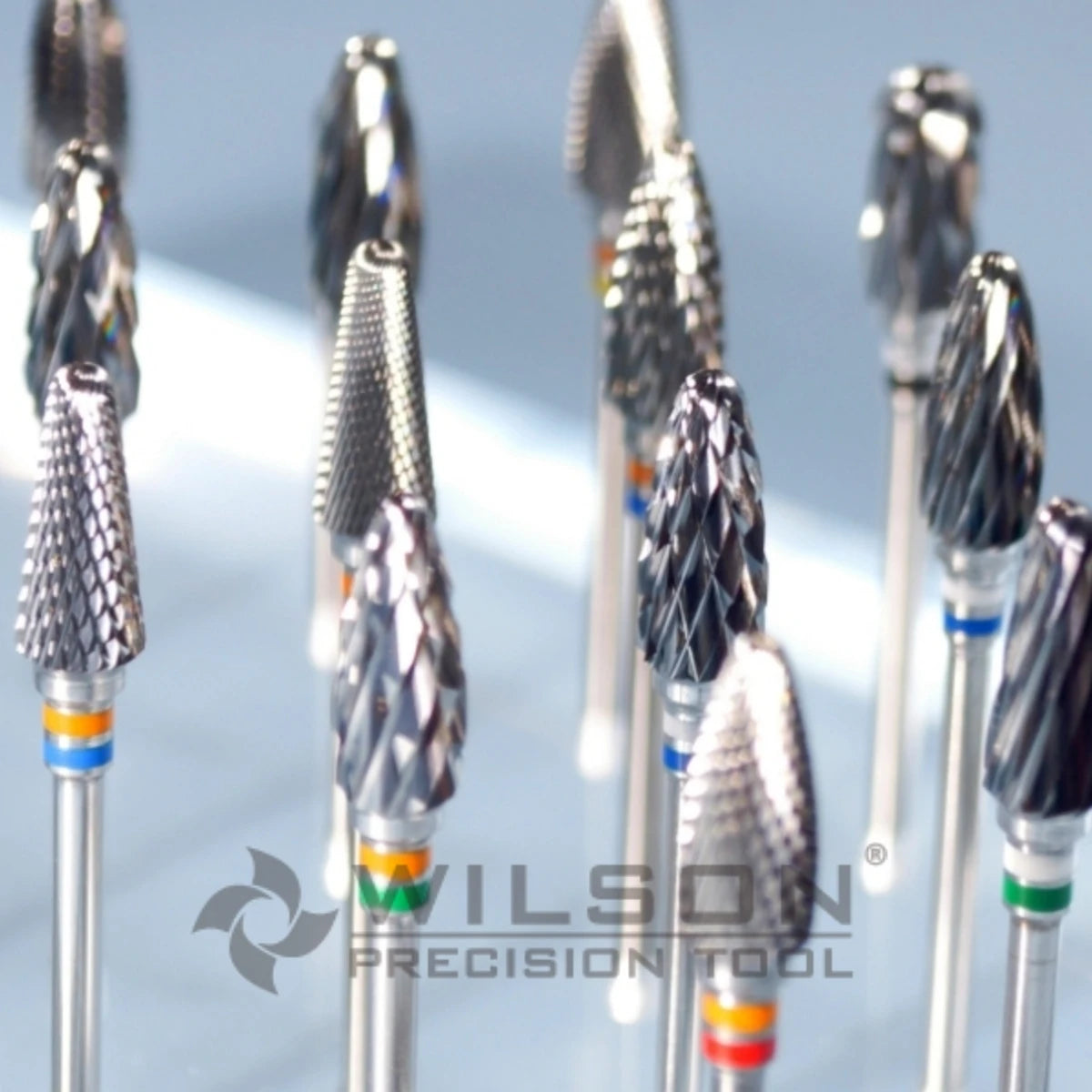 Professional Tungsten Carbide Nail Drill Bits – 2.35mm Shank E-File Milling Cutters for Acrylic, Gel & Pedicure