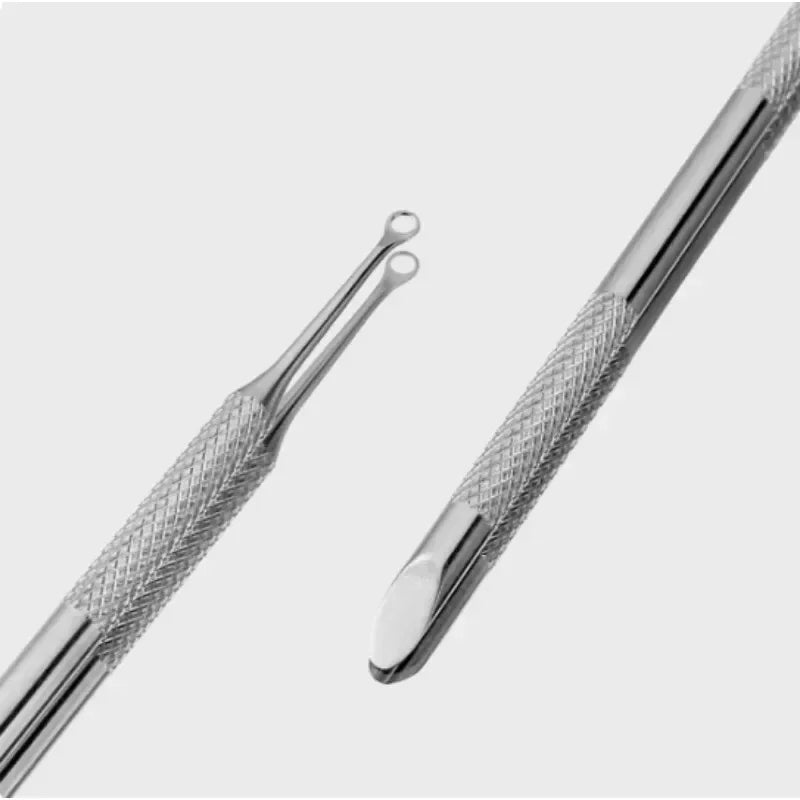 Professional Russian Preprocessing Cuticle Pusher & Steel Shovel Tool