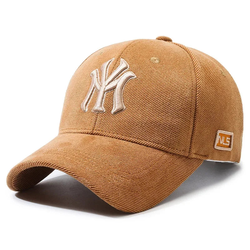 Premium Suede-Touch 3D Embroidered Baseball Cap – Unisex Structured Streetwear Dad Hat