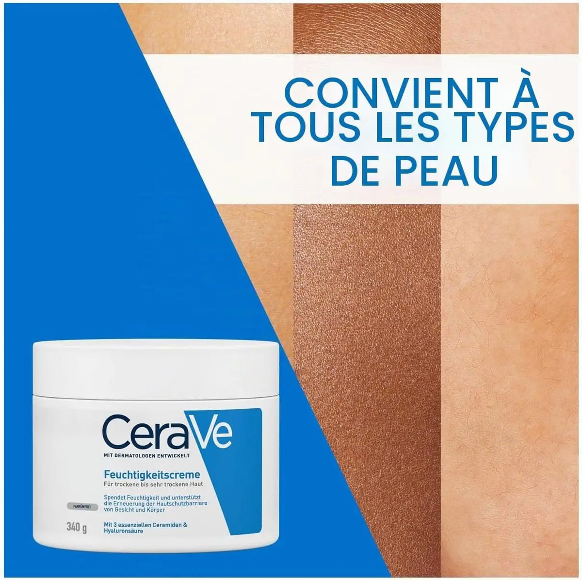 Very Dry Skin – Face & Body Barrier Repair Cream (340g)