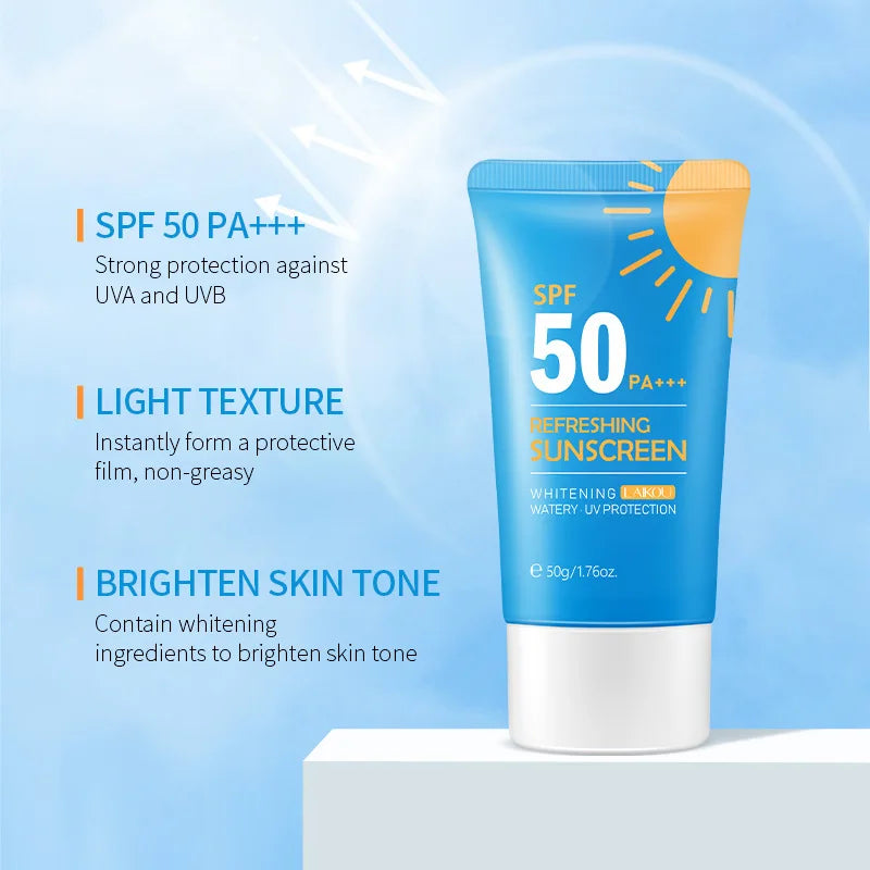 LAIKOU Refreshing Sunscreen SPF 50 PA+++ (50g)