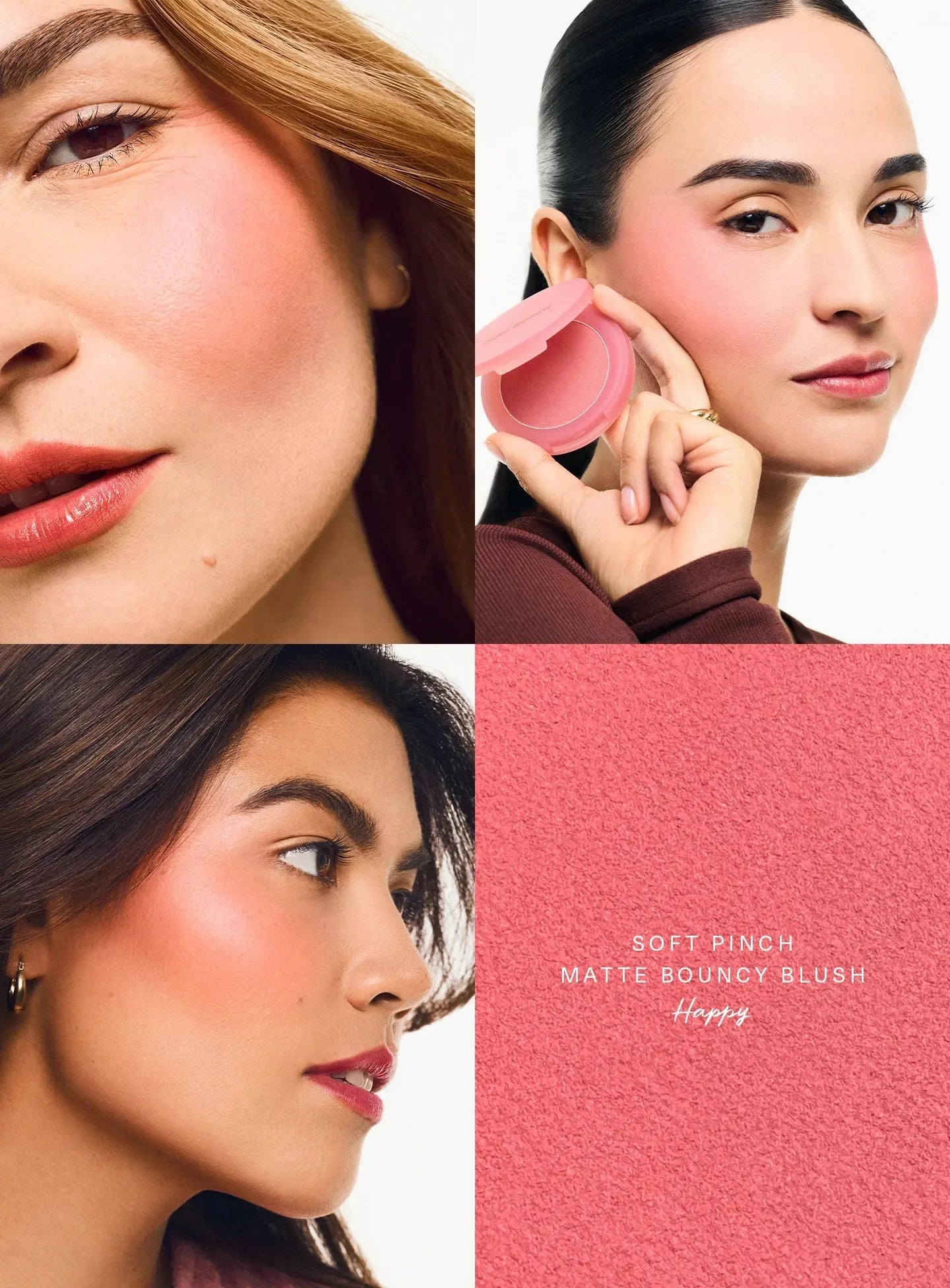 Rare Beauty Blush Collection – Soft Pinch Liquid, Luminous Powder & Stay Vulnerable Melting Cream Blush