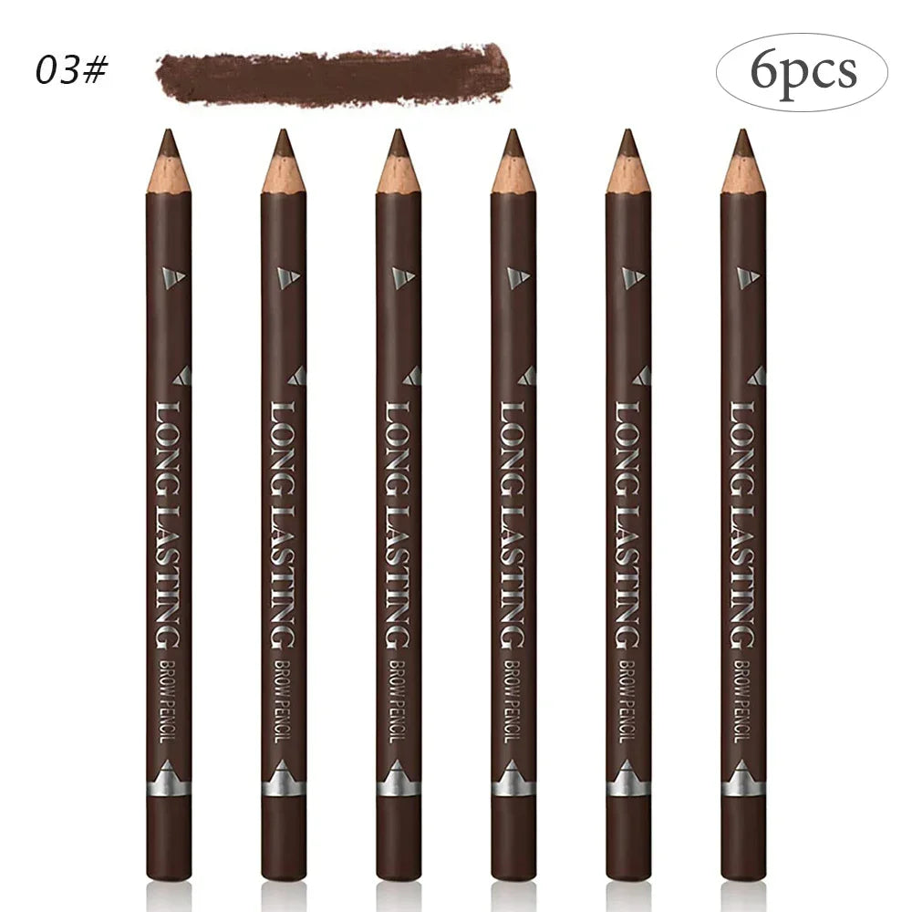Eyebrow Pencil Set | 6 or 12 Pencils