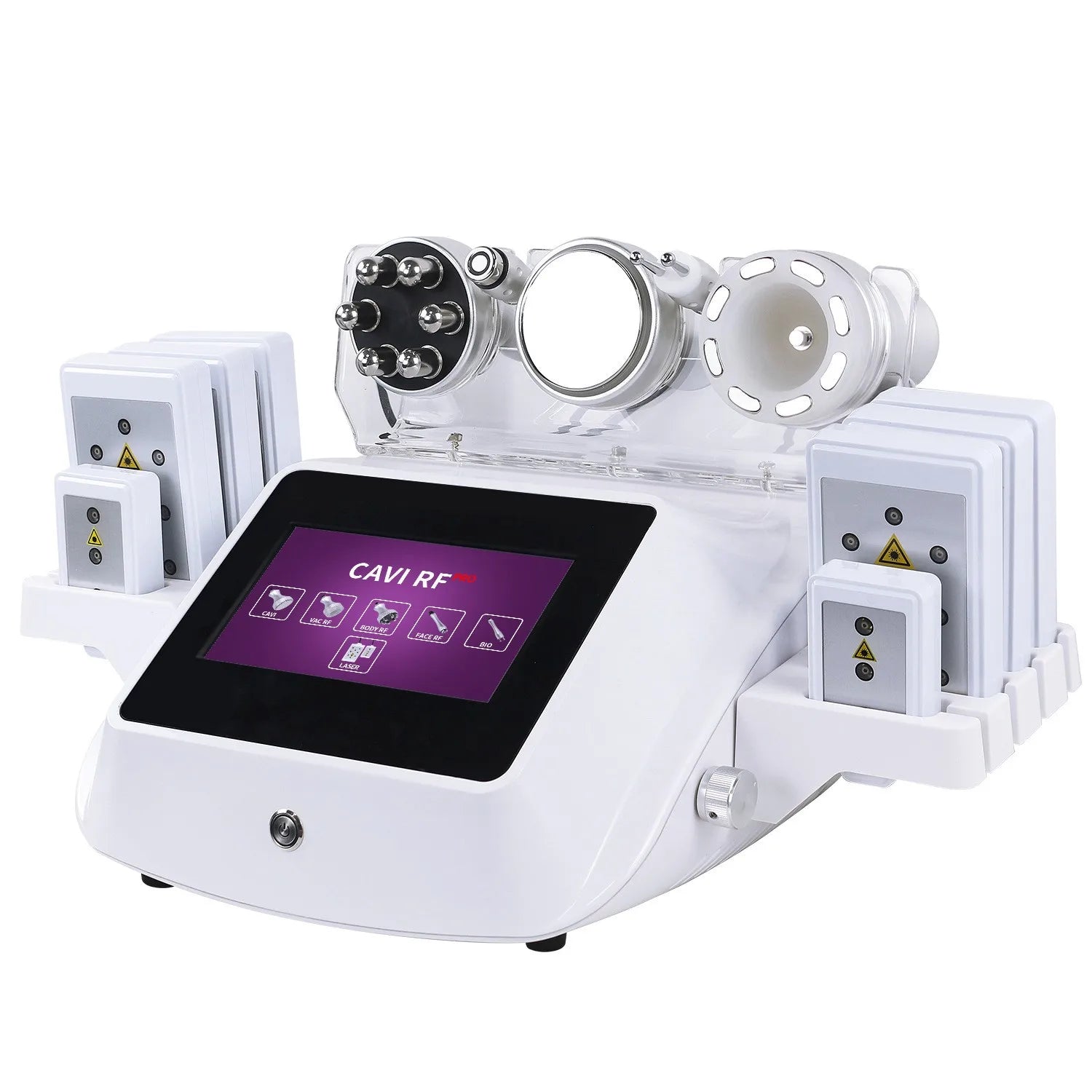 Professional 6-in-1 Ultrasonic Cavitation RF Body Slimming & Face Lifting Machine