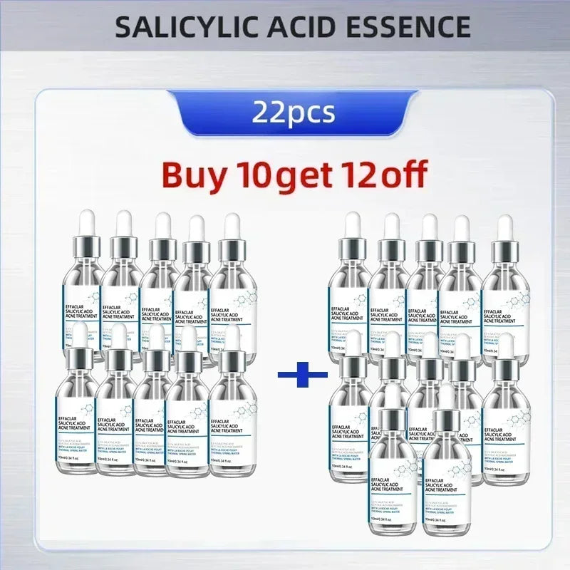 Salicylic Acid Clarifying Serum – Acne Clearing, Blemish & Pore Minimizing Essence with Niacinamide & Glycolic Acid