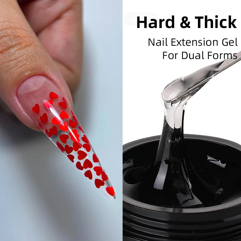 TPO-Free Self-Leveling Nail Extension Gel – UV/LED Builder Gel