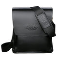 Men’s Classic Leather Messenger Bag – Crossbody Shoulder Bag for Work & Daily Travel