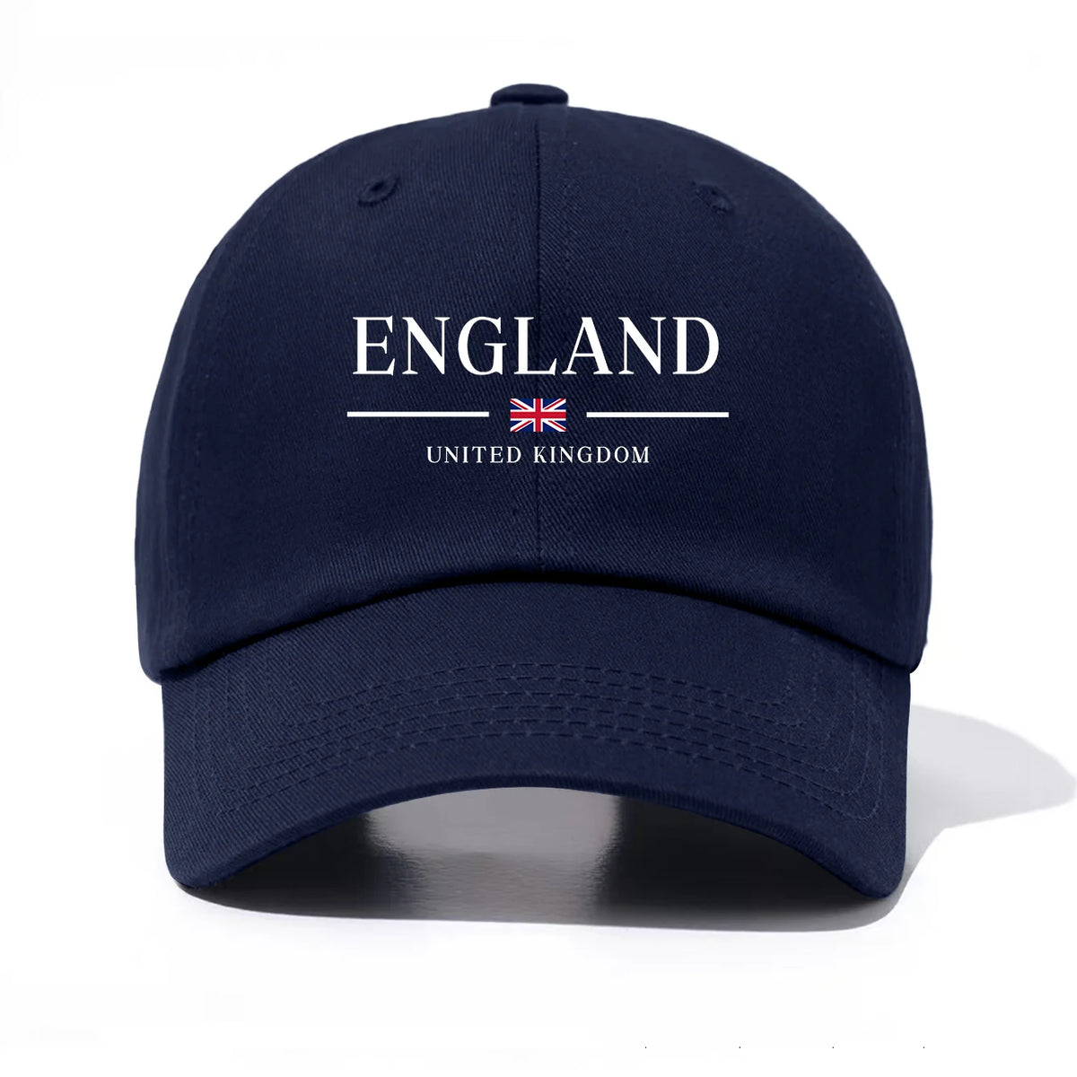 England United Kingdom Embroidered Cotton Baseball Cap – Unisex British Flag Dad Hat