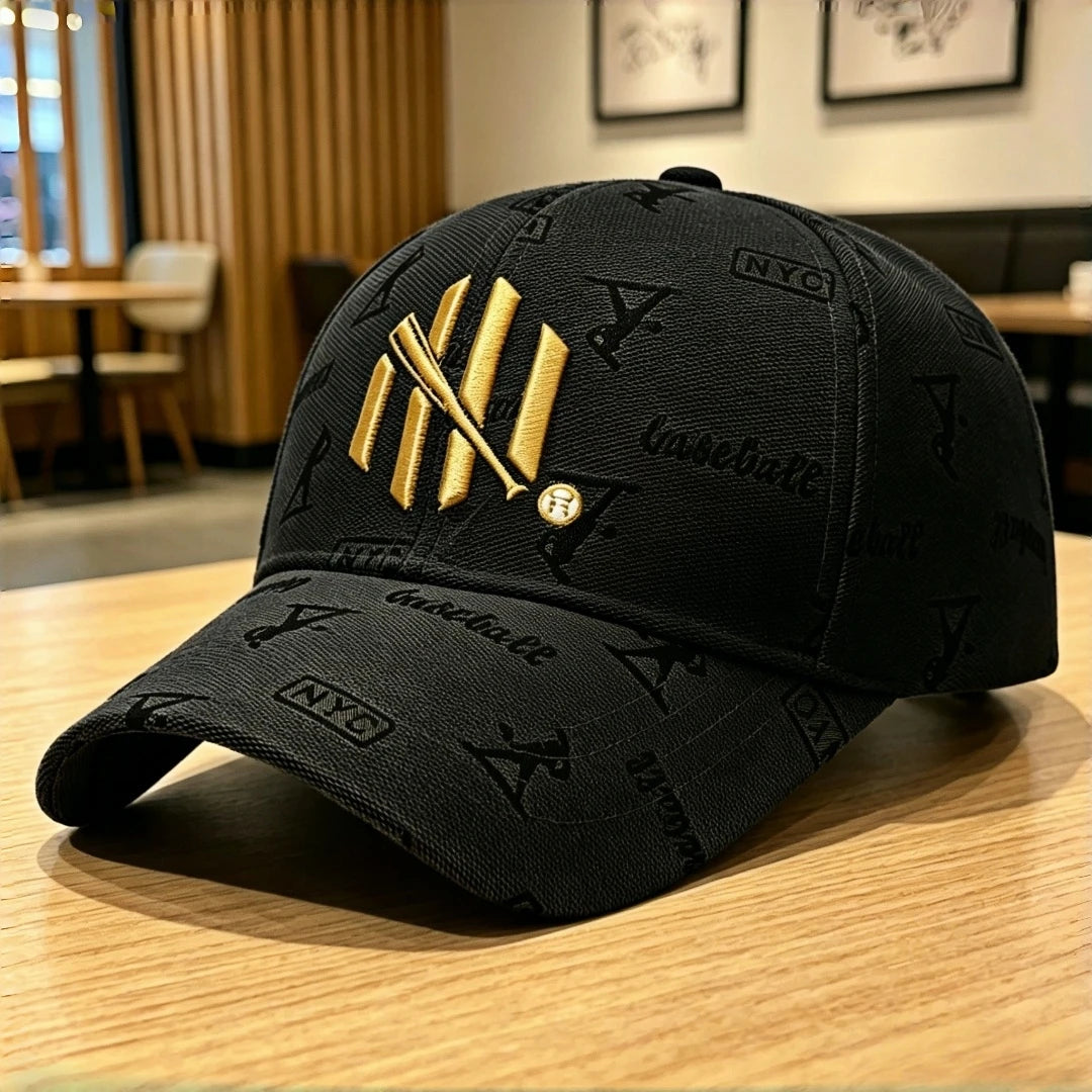 Vintage Baseball Jacquard Embroidered Cap – Unisex Streetwear Dad Hat