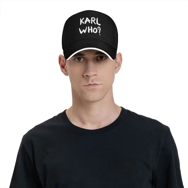 "Karl Who?" Classic Unstructured Adjustable Baseball Cap