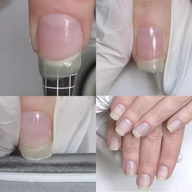 MSHARE Self-Leveling Builder Gel in a Jar – Medium Density Extension Gel for Nail Strengthening