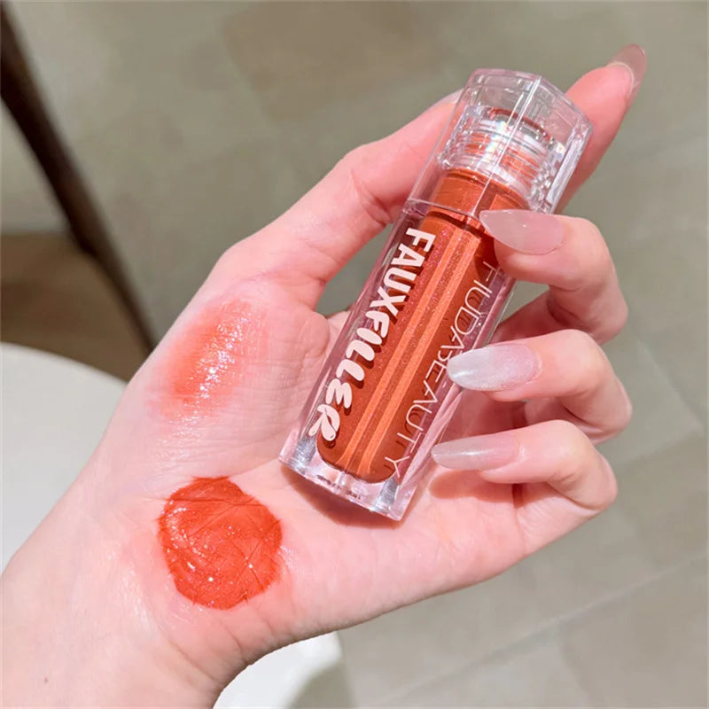 Huda Beauty Faux Filler Extra Shine Lip Gloss – Nourishing, Smoothing & Plumping Lip Effect