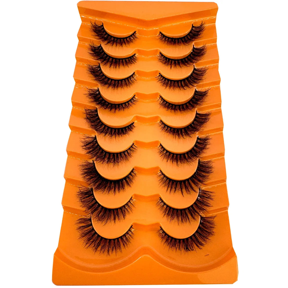 Premium 5D Mink Lashes - Wispy, Dramatic Volume Eyelashes (Bulk 10-Pair Pack)