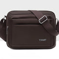 Classic Multi-Pocket Men's Crossbody Messenger Bag