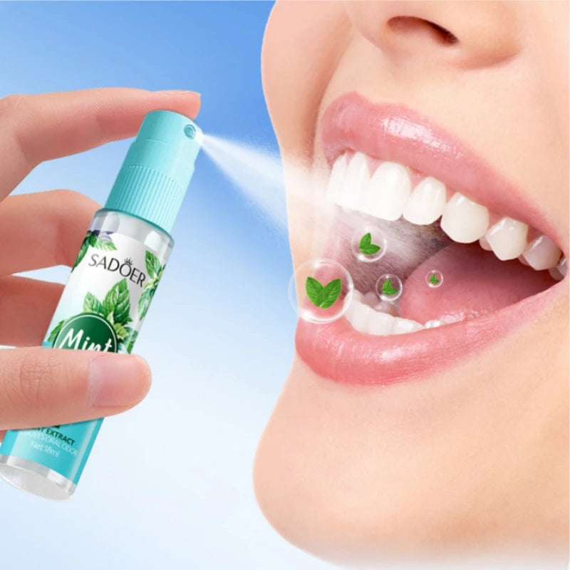 SADOER™ Fresh Breath Oral Spray – Instant Bad Breath Relief & Mouth Freshener (18ml)