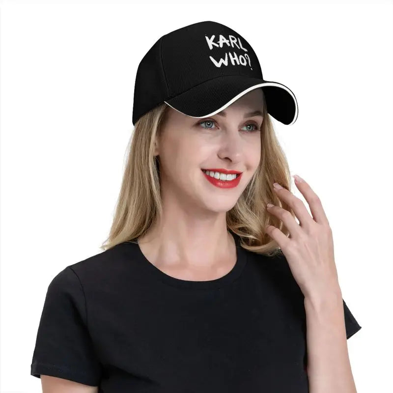 "Karl Who?" Classic Unstructured Adjustable Baseball Cap